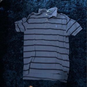 Men’s blue stripe Ralph Lauren shirt
